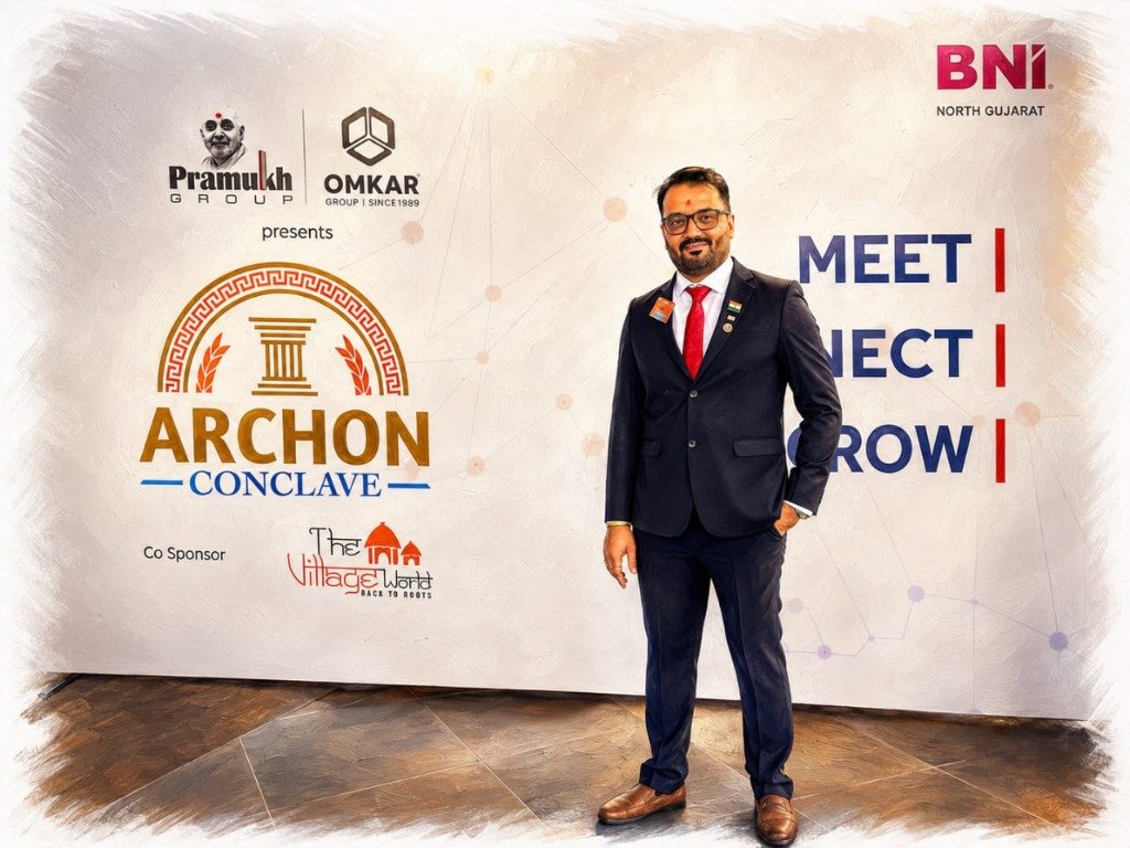 Mr. Hiren Soni at BNI North Gujarat Archon Conclave